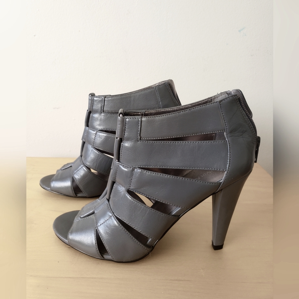 Calvin Klein Stiletto Open Toe Ancle Boots